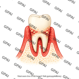 Tooth premolar gums severe periodontal disease