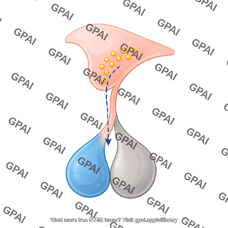 Hypothalamus signaling to pituitary