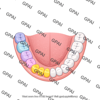 Dentition permanent lower