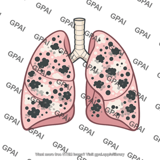 Pneumoconiotic lung