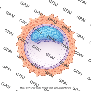 Human blastocyst day 12