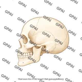 Skull lateral
