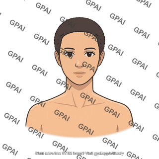 Adult 3 head gender neutral anterior