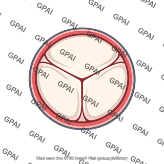 Pulmonary valve closed