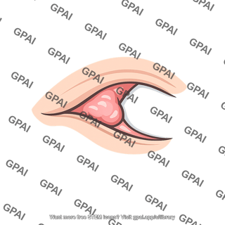 Medial corner of eye