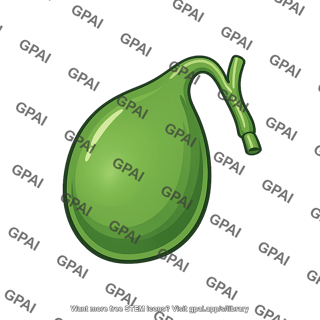 Gallbladder distended