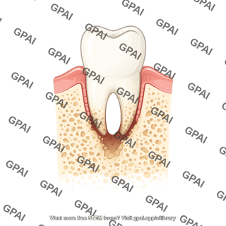 Tooth premolar bone bone loss