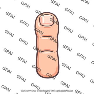 Middle toe