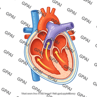 Heart pericardium cross section 2