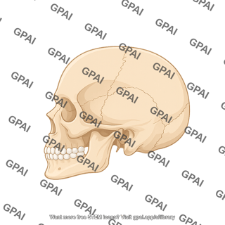 Cranium lateral