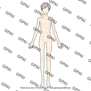 Adult 7 gender neutral underweight anterior 534