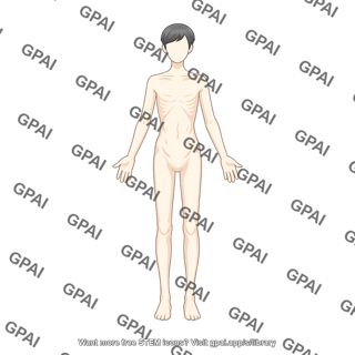 Adult gender neutral underweight anterior