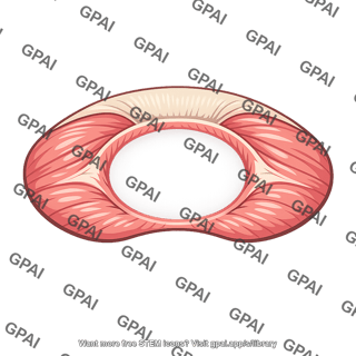 Esophageal hiatus widened