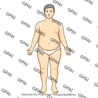 Adult 6 head male anterior 602