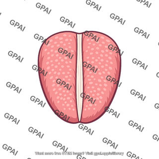 Median sagittal septum of tongue