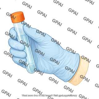 Hand with glove 824