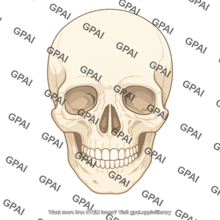 Skull anterior 1