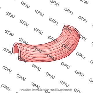Longitudinal muscle layer colon