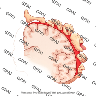 Homunculus primary motor cortex on brain