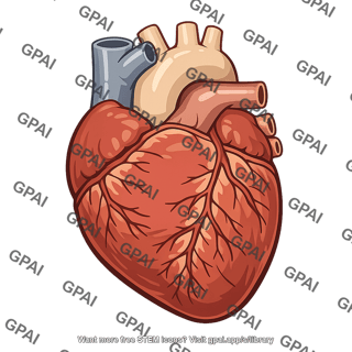 Anterior surface of heart