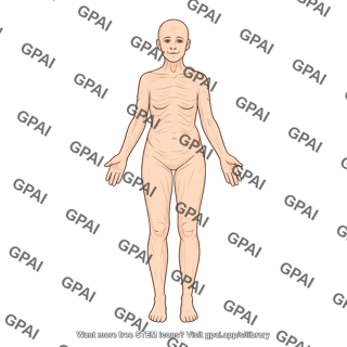 Elderly adult 7 gender neutral anterior