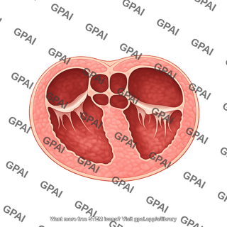 Heart cross section transverse 2