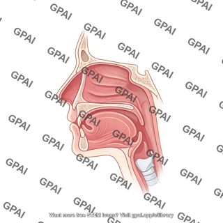 Upper respiratory tract nasal septum