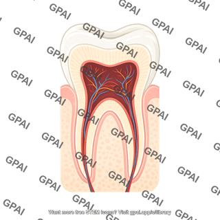 Tooth generic molar cross section