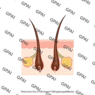 Sebaceous gland double