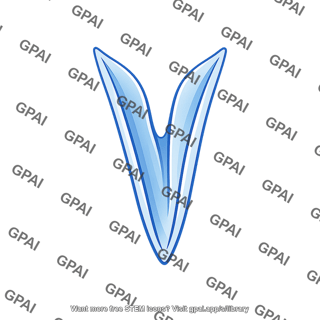 Letter v ice