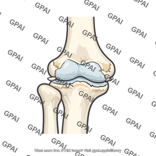 Knee joint degenerative