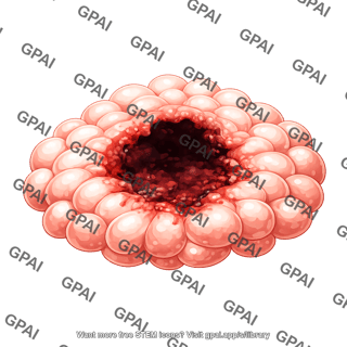 Tumor squished necrosis 2a