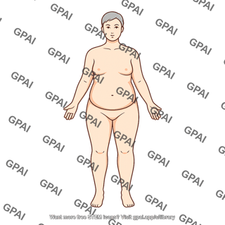Adult 4 head gender neutral anterior 259