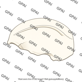 Crescent shaped mass