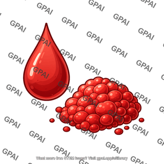 Blood droplet 167