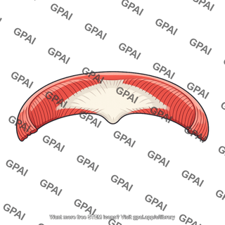 Muscular part of diaphragm