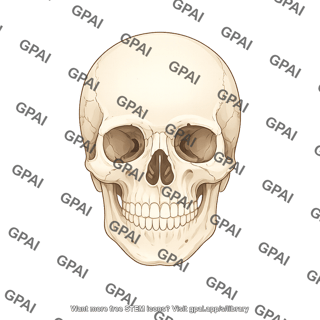 Skull anterior