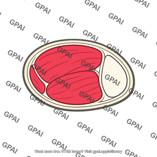 Lateral compartment of leg cross section