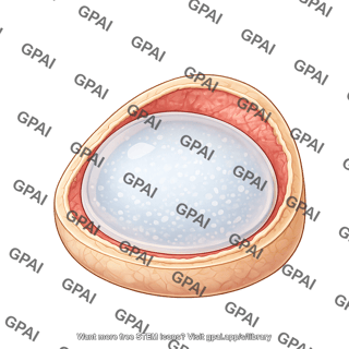 Breast silicone implant capsular fibrosis