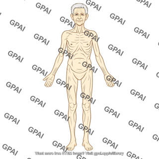 Elderly adult 3 male underweight anterior 727
