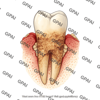 Tooth premolar severe periodontal disease tooth only