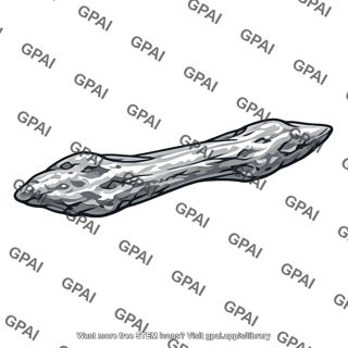 Iron meteoroid stretched
