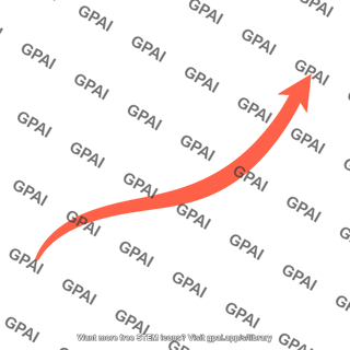 Curved red arrow