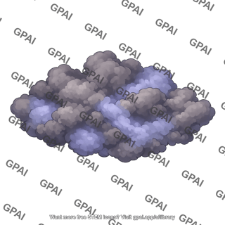 Molecular gas cloud