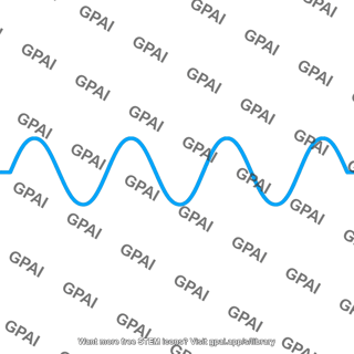 Radio signal wave