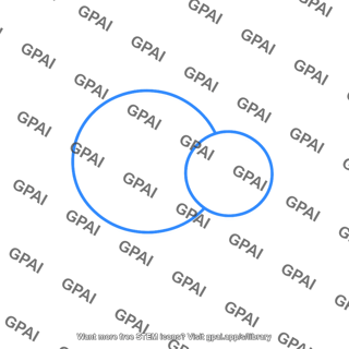 Overlapping circles