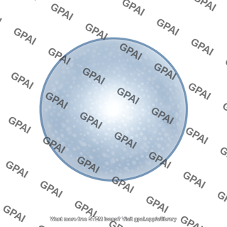 Spherical molecular cloud centrally condensed