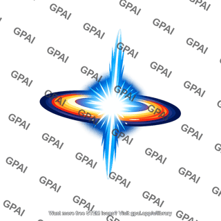 Stylized quasar