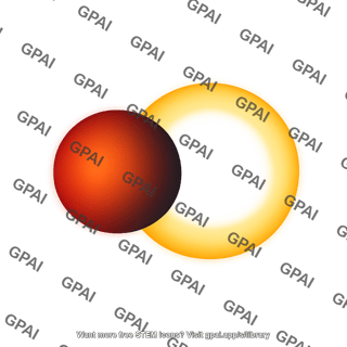 Binary star eclipsing