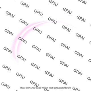 Glowing pink arc